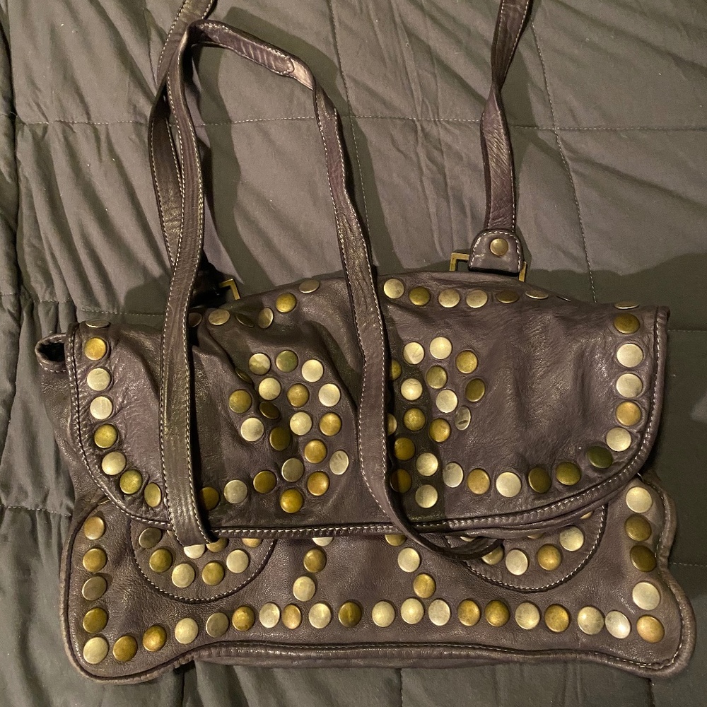 BLUR STUDDED BAG
